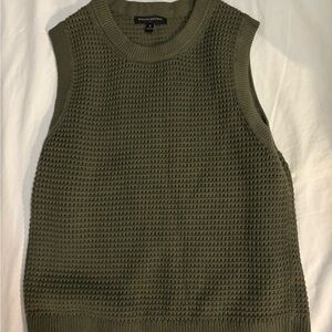 Banana Republic Olive Green Sweater Tank Top